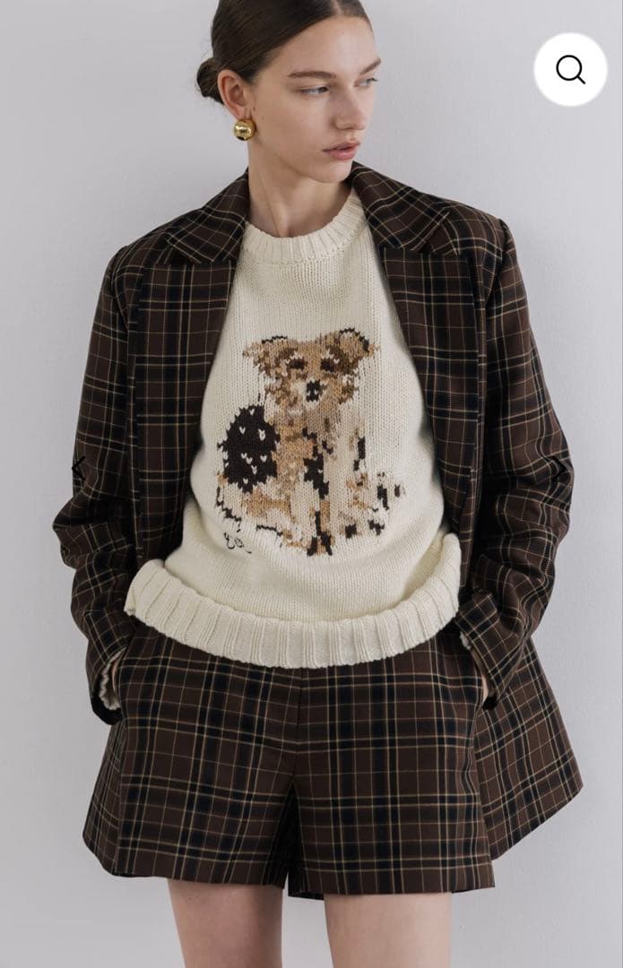 THE TOE Buckingham Jacket ブラウンS