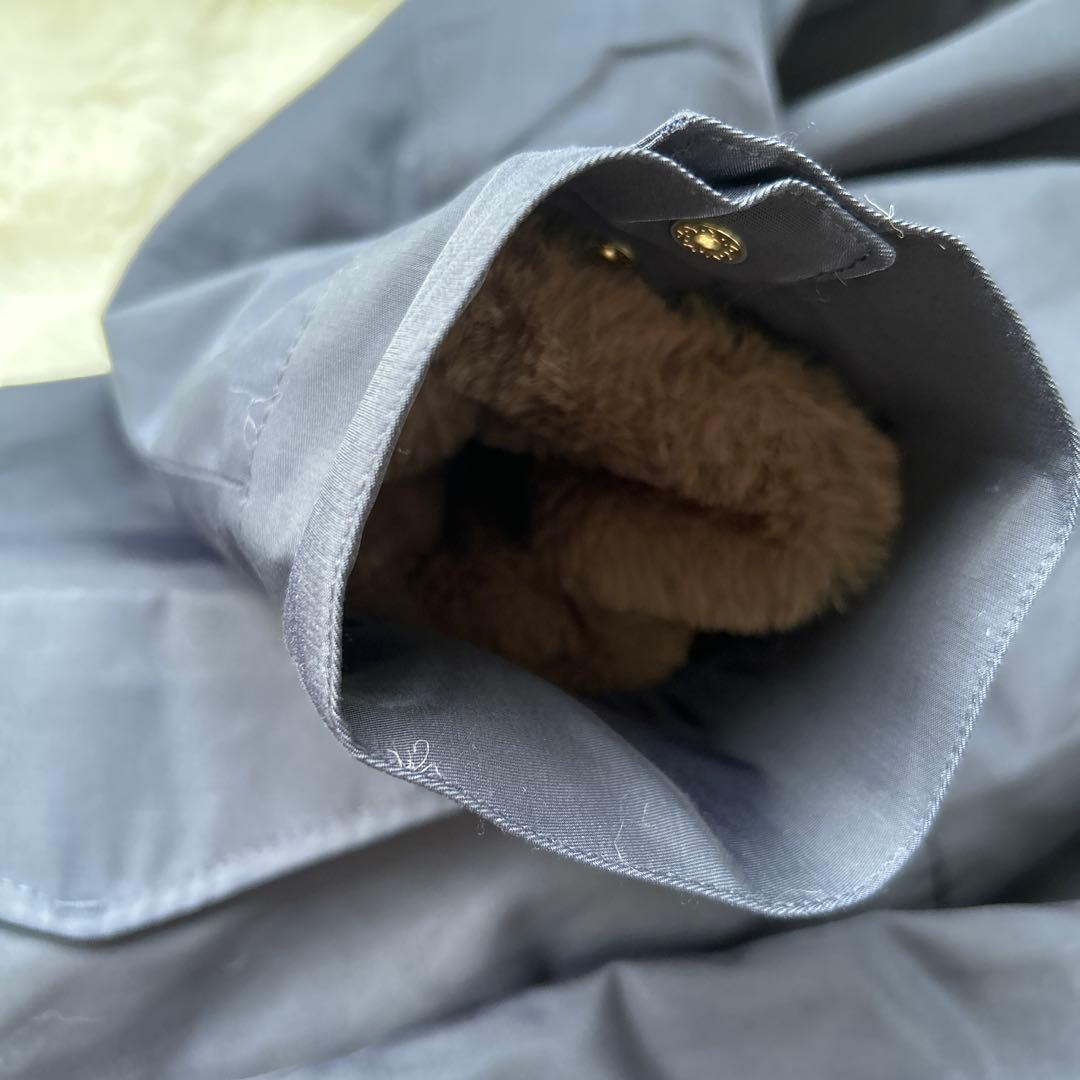 【新品タグ付き】grove 撥水　4way フェイクファーライナー　ロングマンパ