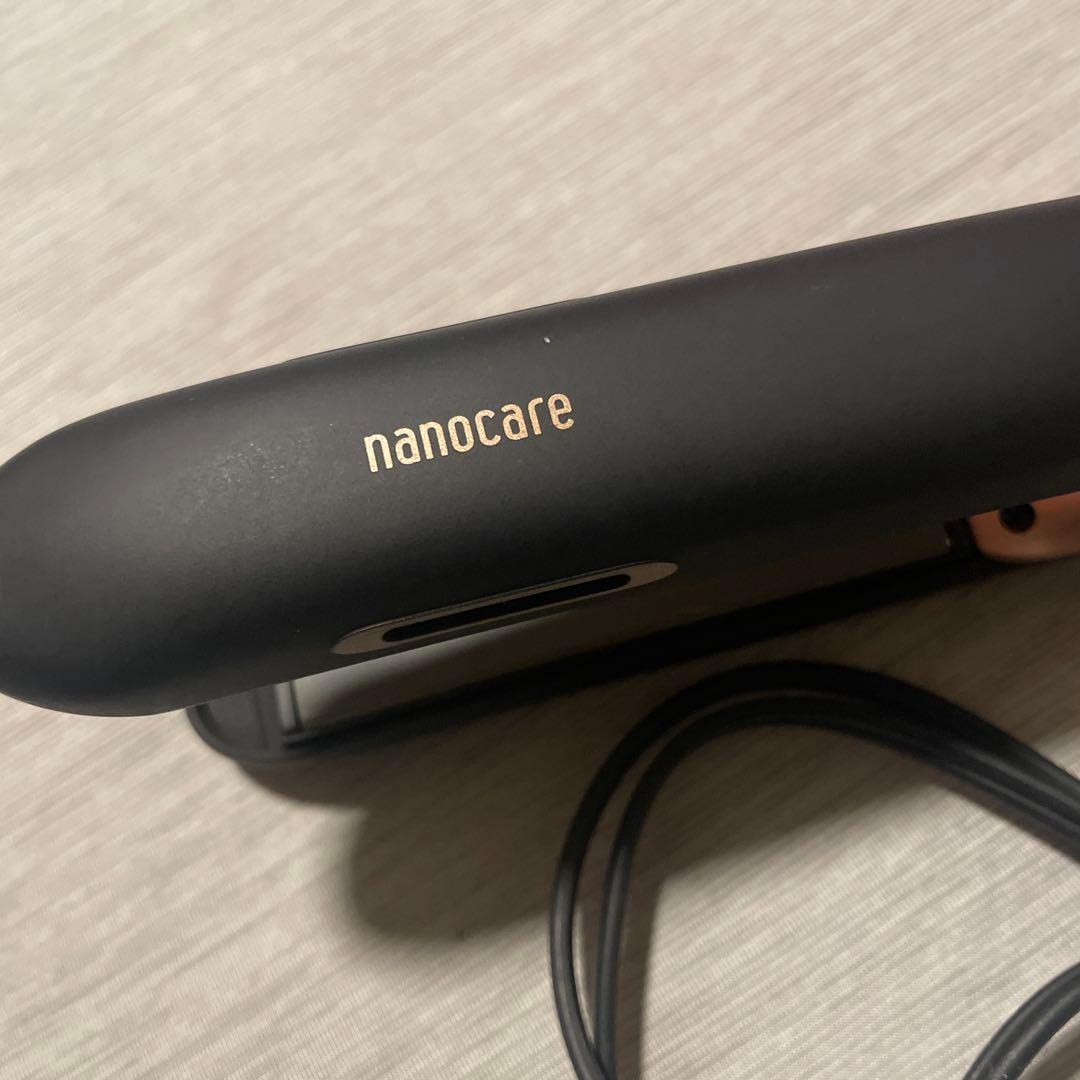 Panasonic nanocare ストレートヘアアイロン ブラック