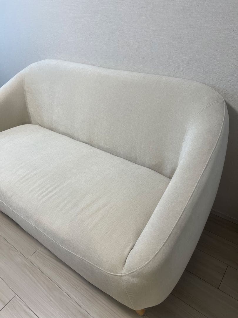 【期間限定値下げ！】NOCE ノーチェ　ALEXIA 2人掛けソファーアイボリー