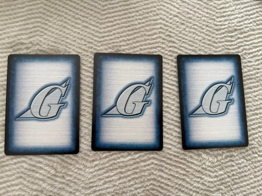 ガンダムウォー シャア専用ゲルググ&ギャン　3枚