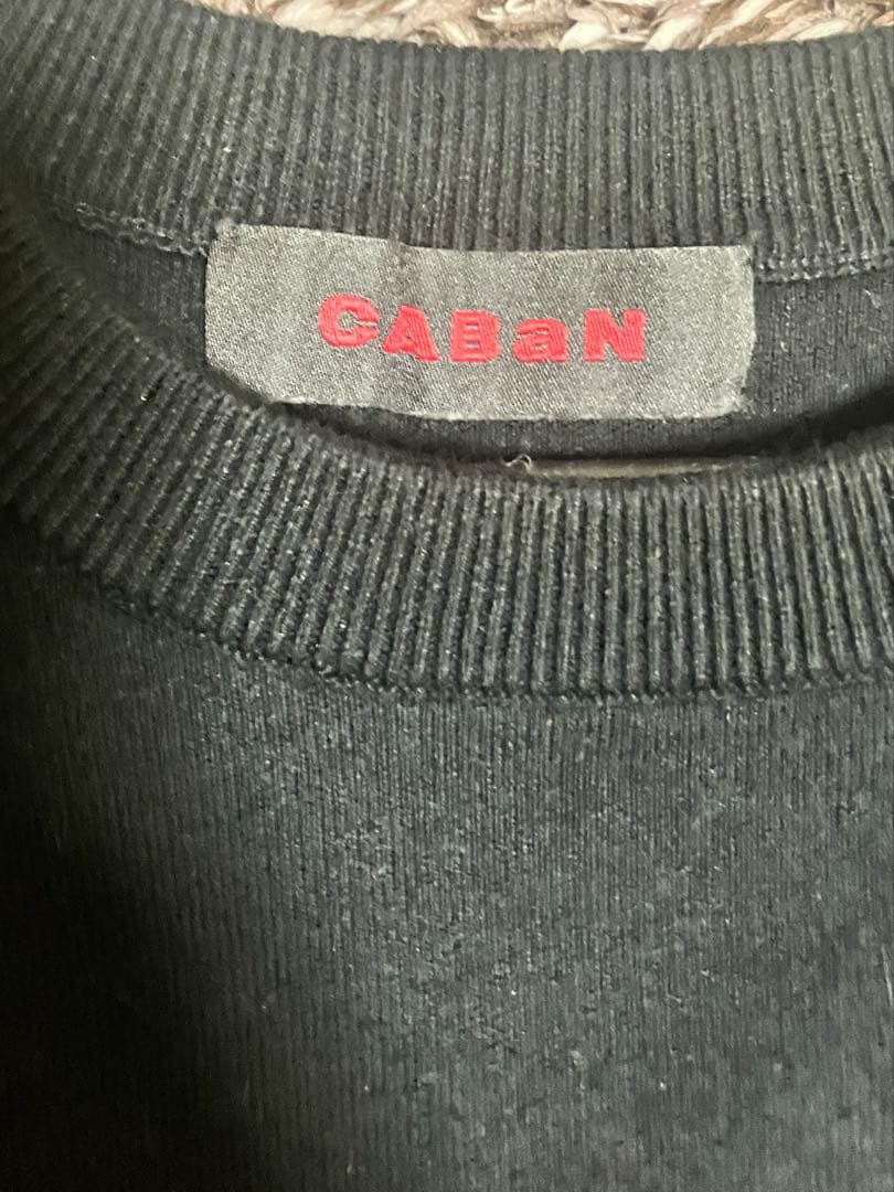 CABaN コットンカシミヤクルーネック　Mサイズ