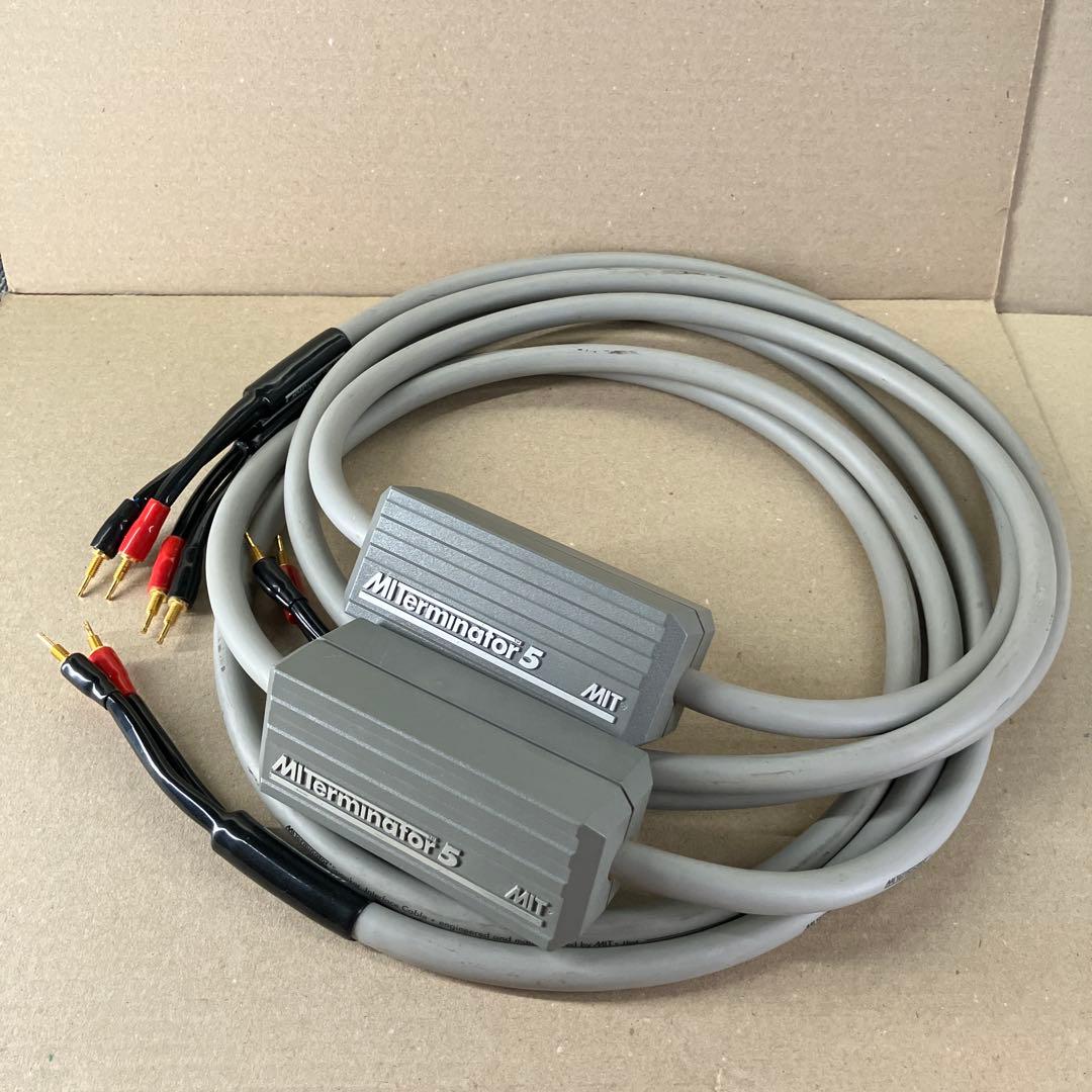 中古　MIT Terminater5 スピーカーケーブル　x2