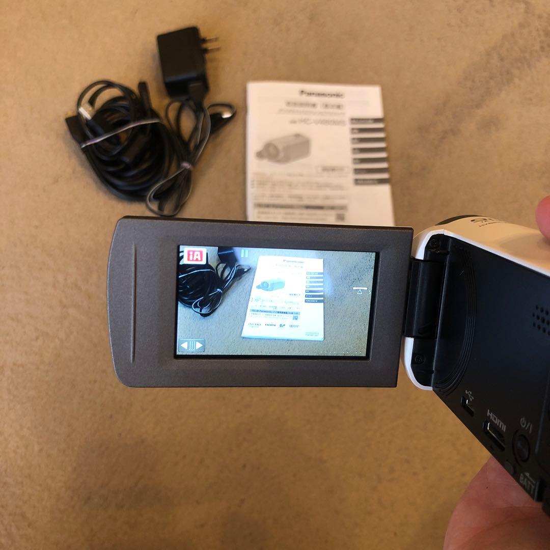 【動作OK　付属品有　送料無料】HC-V480MS　パナソニックビデオカメラ