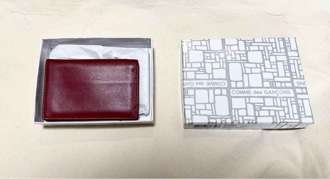 COMME DES GARCONS 二つ折り財布 名刺入れ