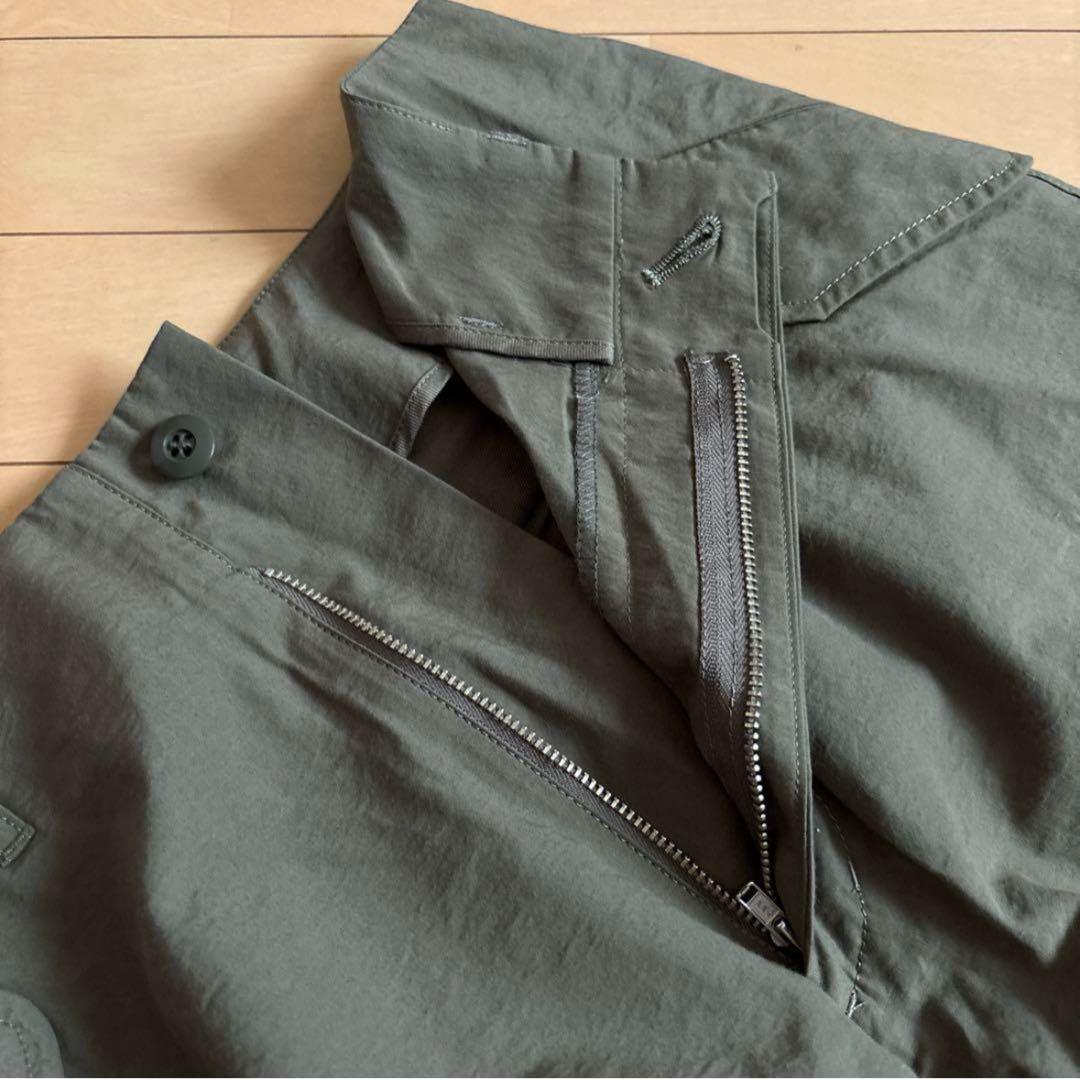 FRAMeWORK ナイロンカーゴパンツ　カーキ　サイズ40