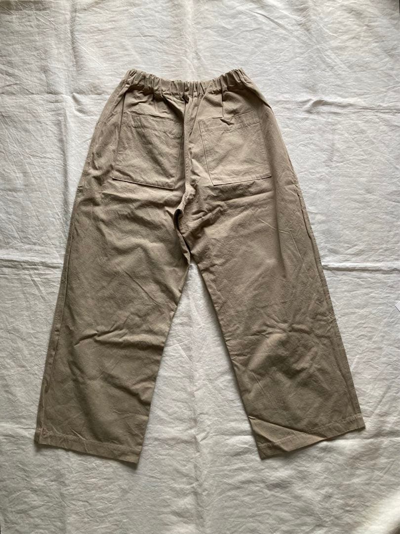 和穏【新品】ヤンマ産業 ポプリンコットン ダボダボパンツ プラス10㎝丈