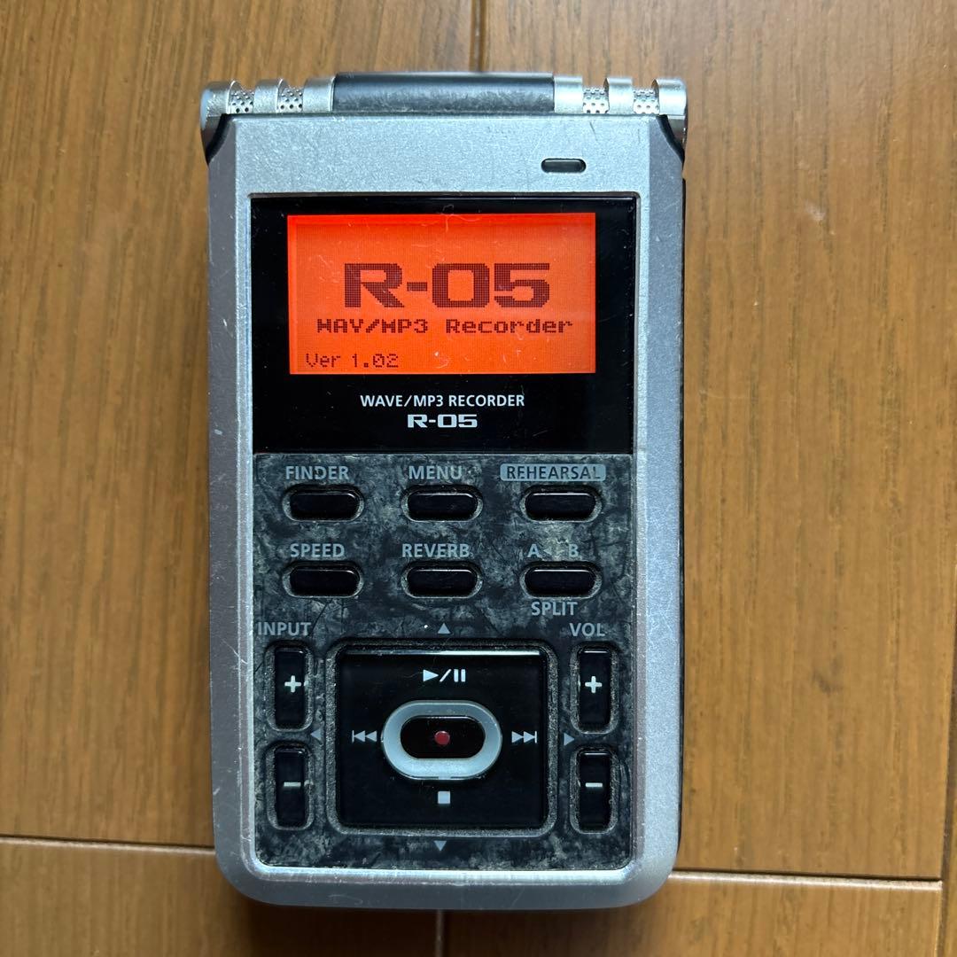 ★Roland WAVE/MP3レコーダー、録音機 r-05