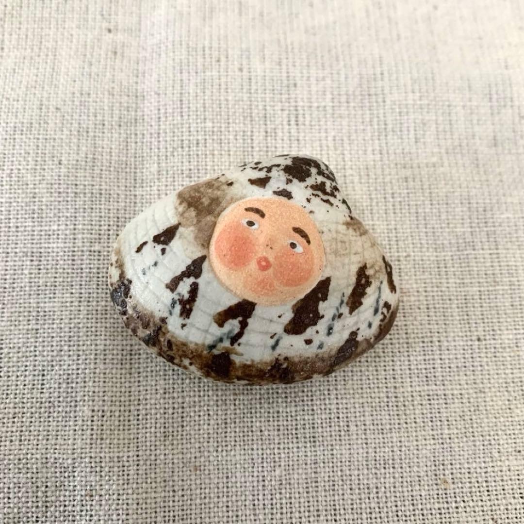 岡モータース　貝　アサリ　新品　作家