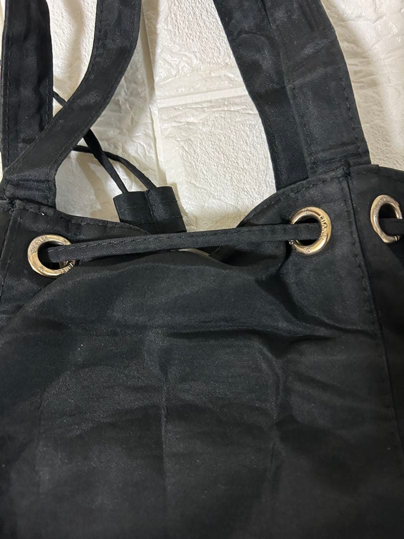 シャネル　激レア　ノベルティバッグ　巾着　CHANEL 難あり