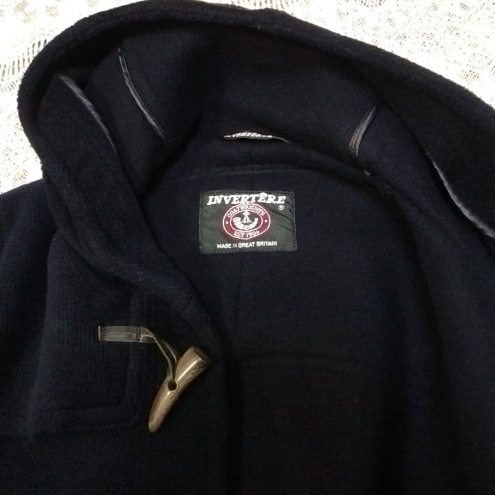 INVERTERE　インバーティア　ダッフルコート フード付き　ビンテージ