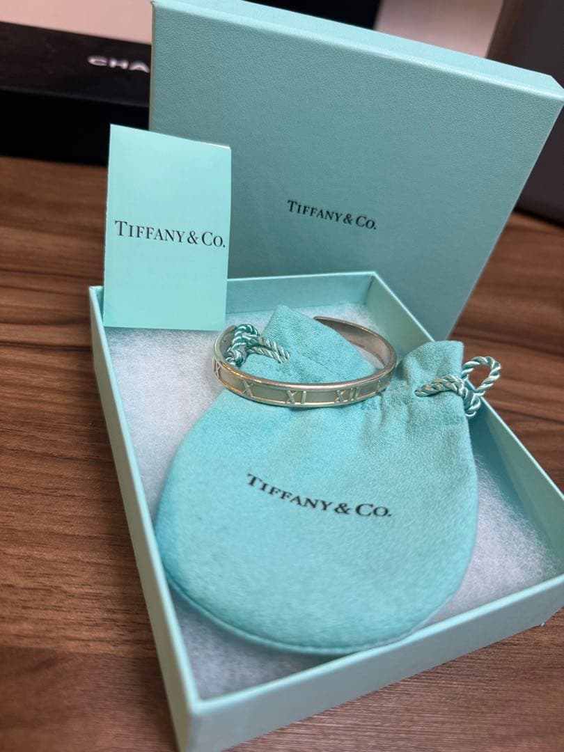 Tiffany & Co. シルバーバングル　ブレスレット　ティファニーアトラス