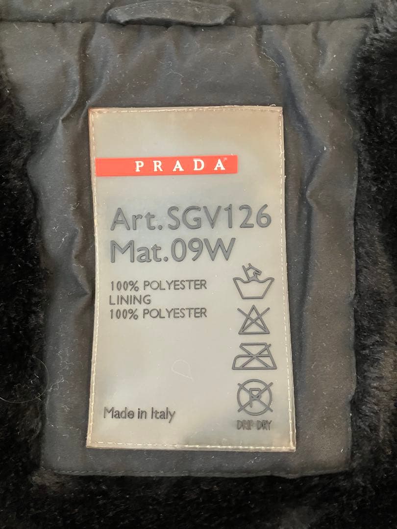 【値下げ】プラダスポーツ　モッズコート SGV126