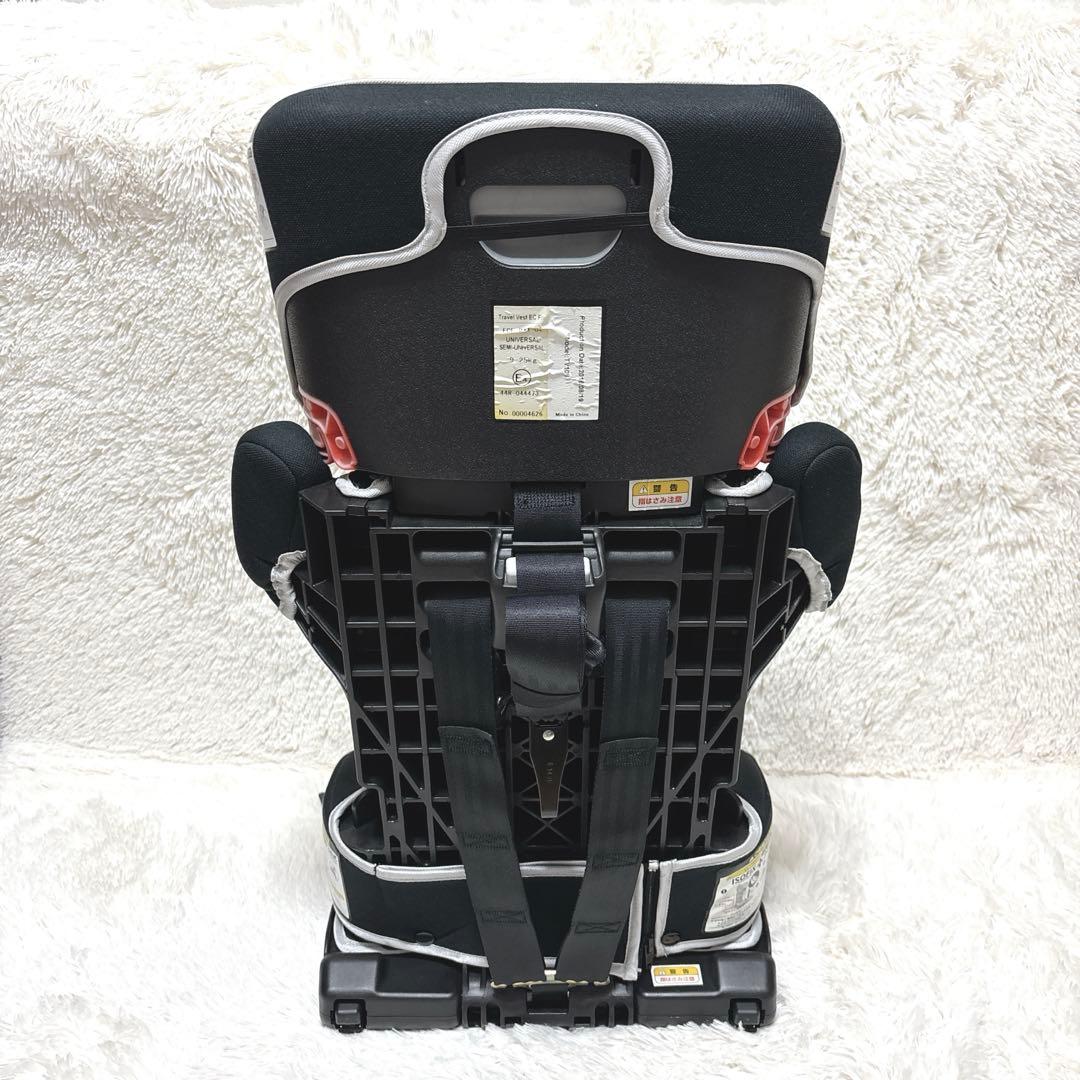 日本育児 トラベルベスト EC Fix ブリリアントブラック ISOFIX対応