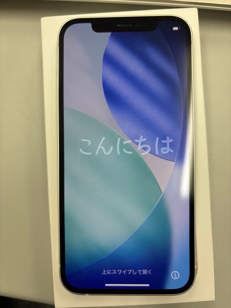 iPhone 本体 12 ホワイト 256GB 状態良好 SIMロック解除済