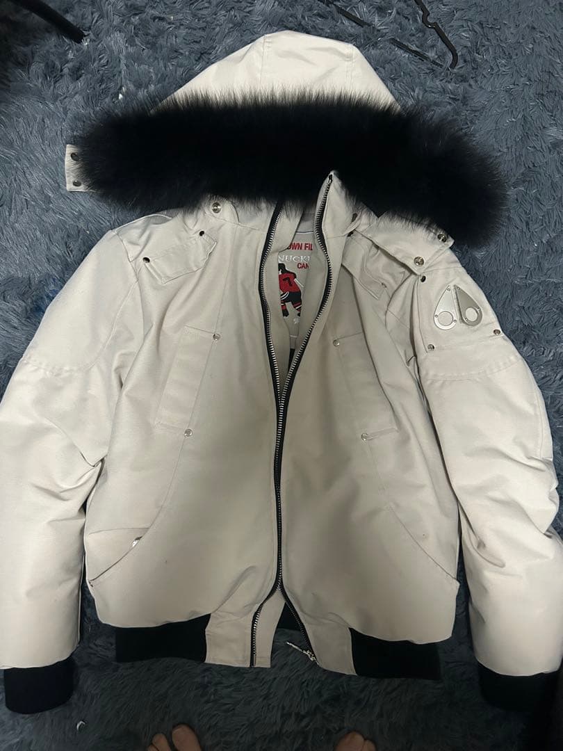 Moose Knuckles ダウンジャケット ホワイト