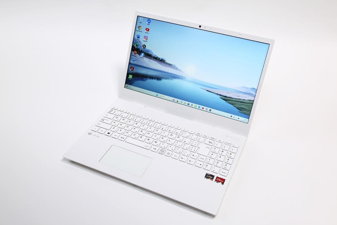 【高性能Ryzen7／DVD／Office】NEC LAVIE N15