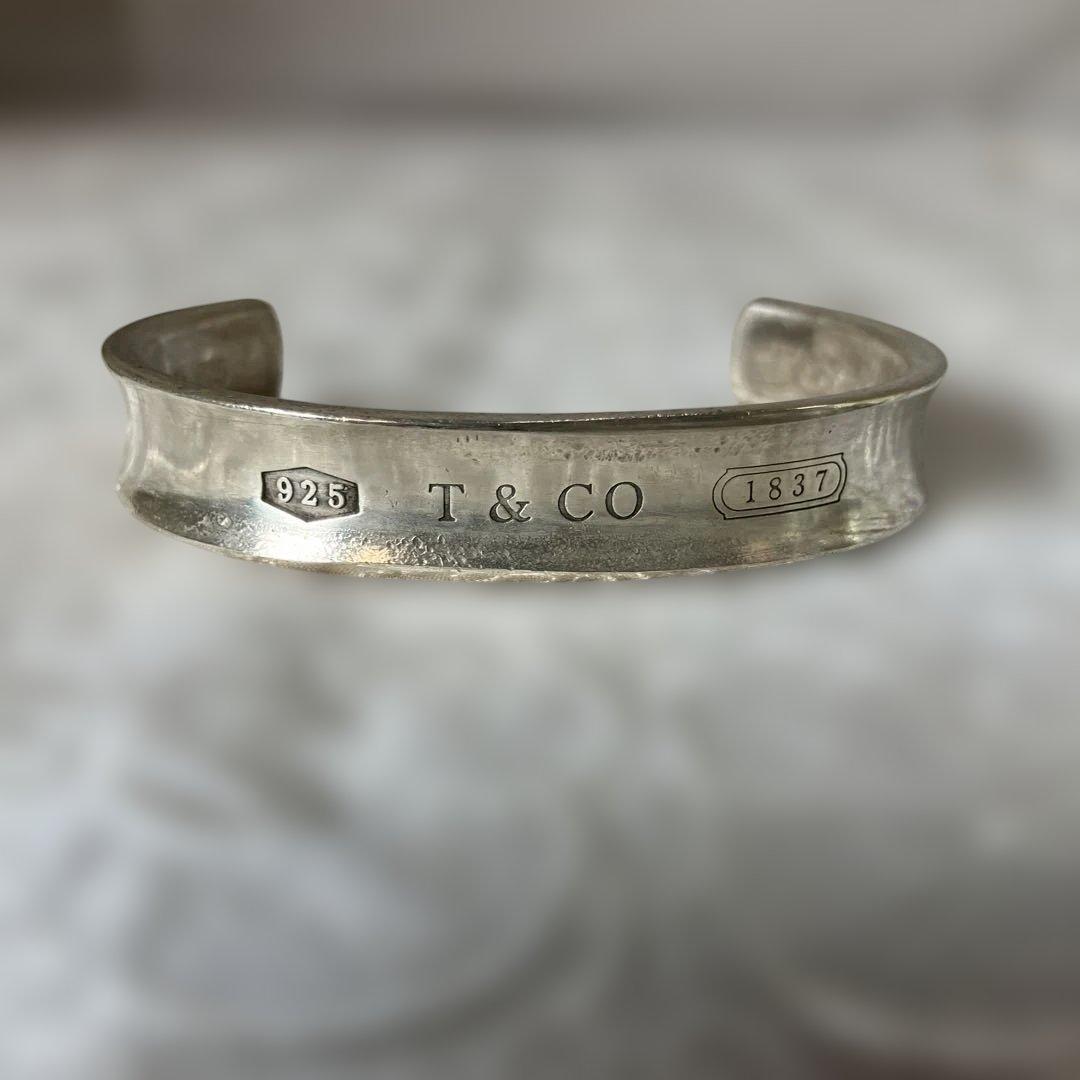 【MH/10/3/18】　T & CO 925シルバーバングル 1837