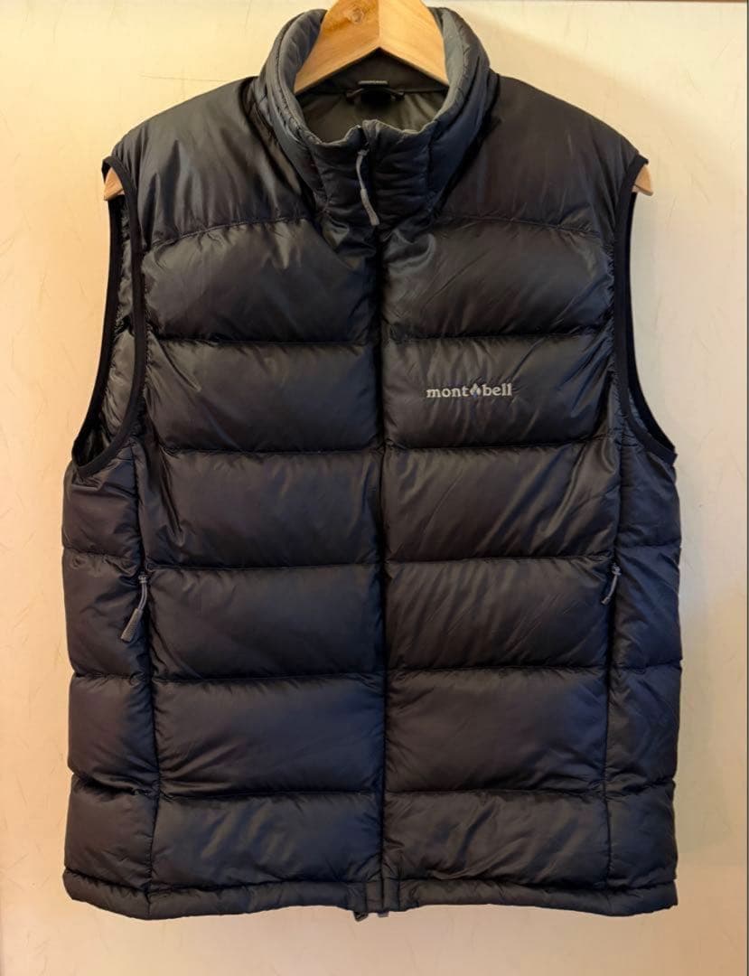 モンベル　ライトアルパインダウンベスト　M