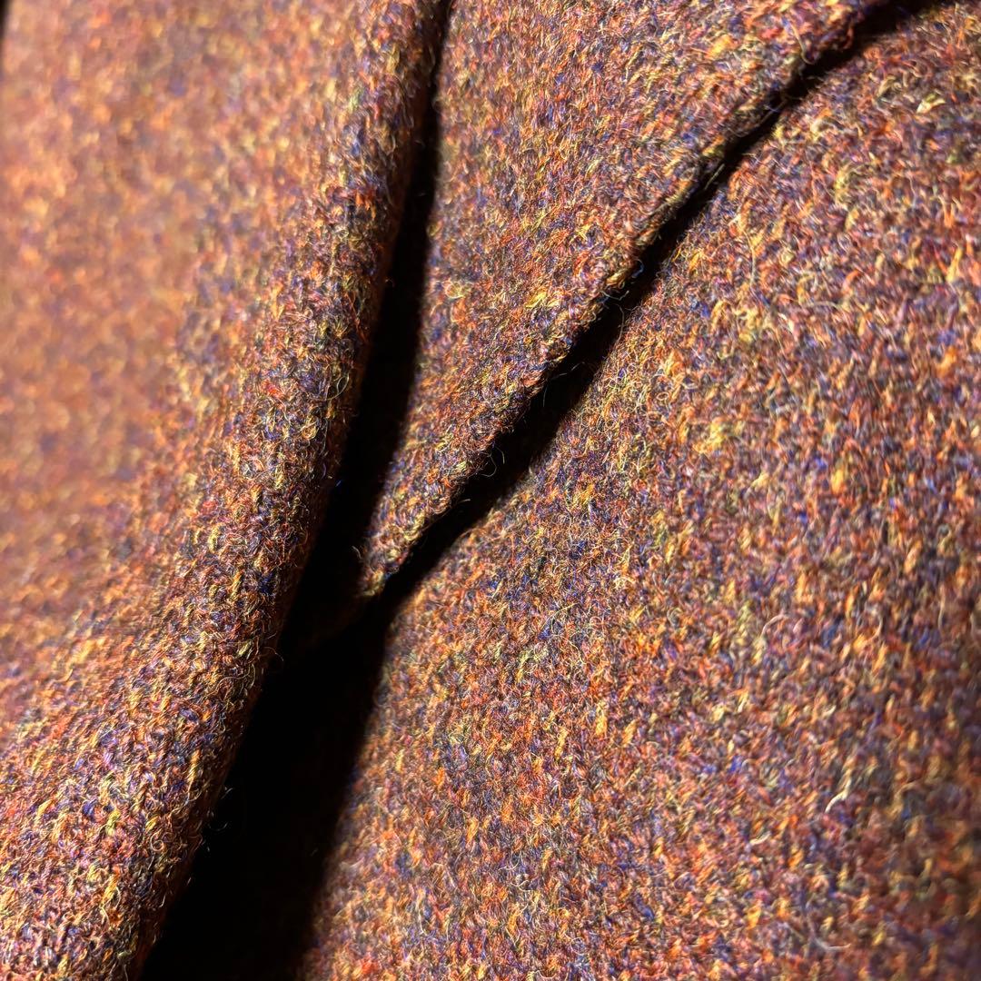 美品 Harris Tweed ドイツ 老舗 テーラードジャケット 75周年記念