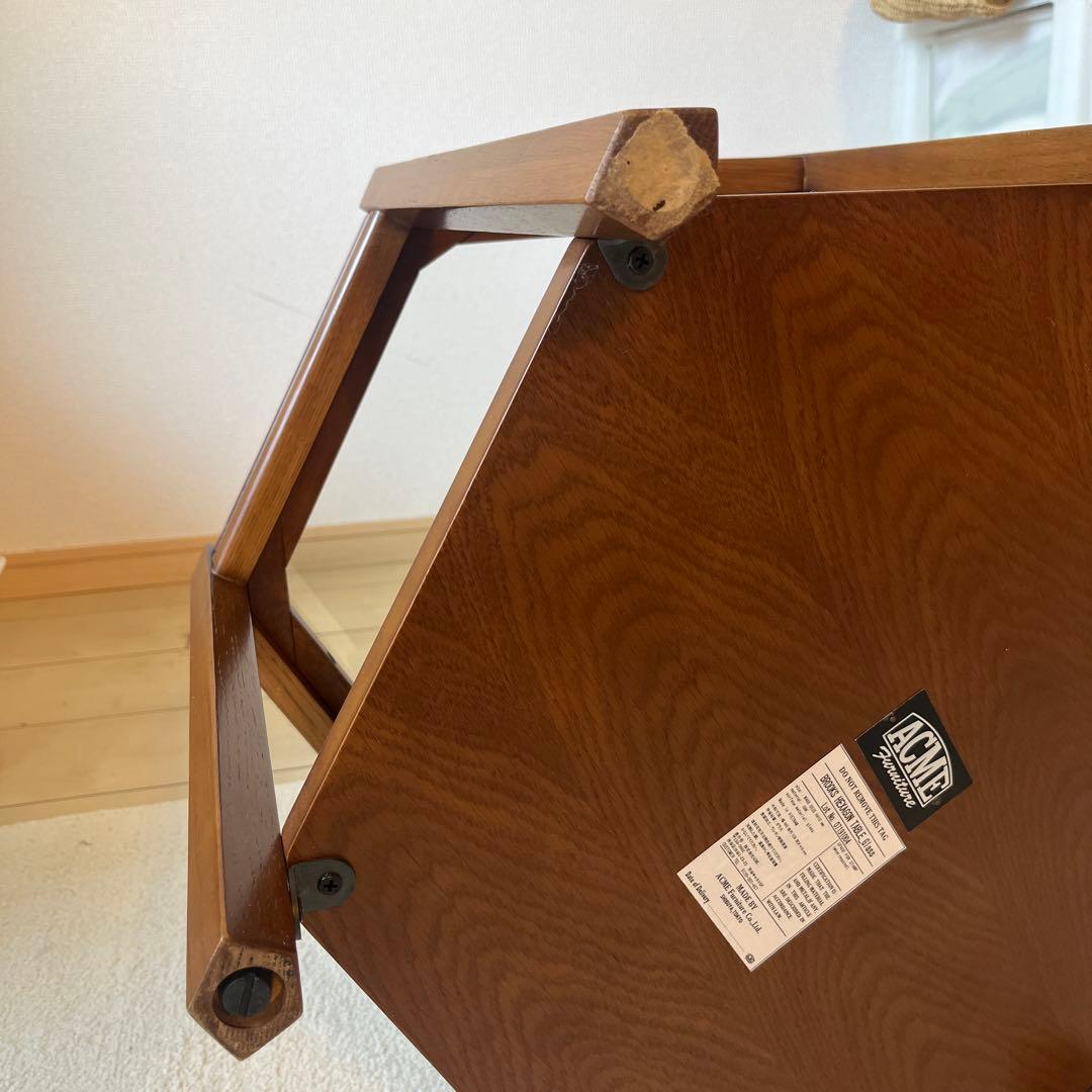 BROOKS HEXAGON TABLE ブルックス ヘキサゴンテーブル ガラス