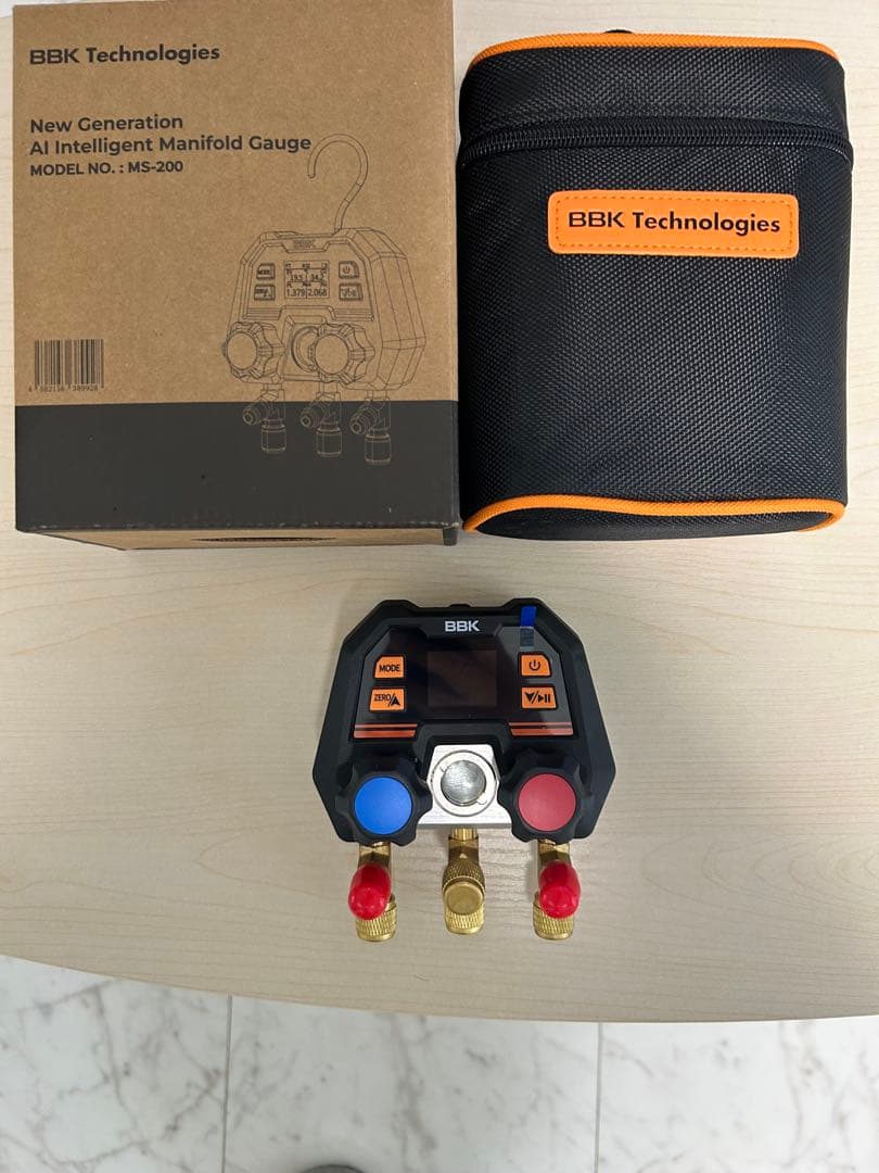 BBK MS-200 デジタルマニホールドゲージ