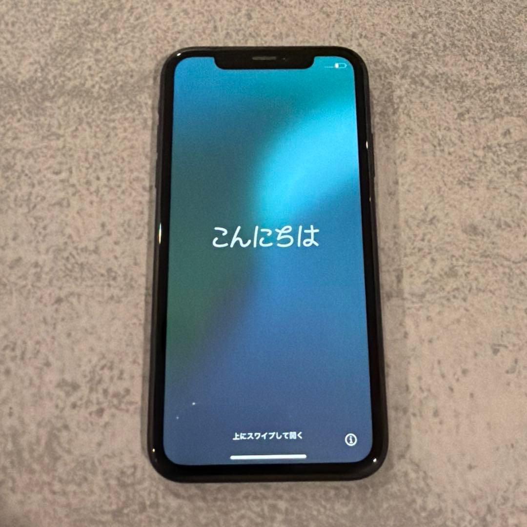 シ*ル様 ●匿名配送● iPhone XR ブラック 128GB SIMロック解