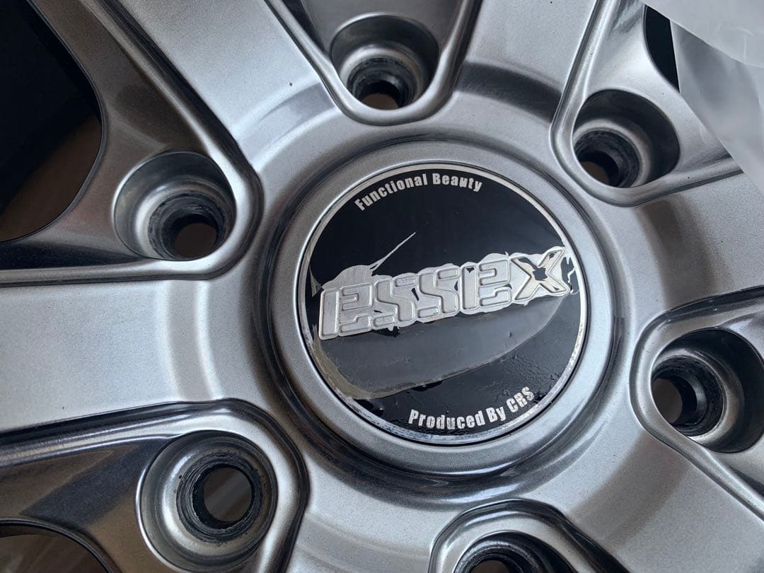 【11062】CRS ESSEX ハイエース ホイール 17インチ　4本