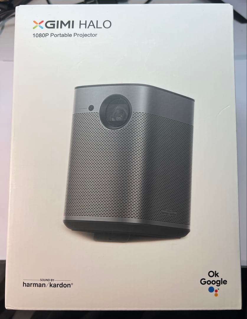 【中古美品】XGIMI Halo プロジェクター本体リモコン付き