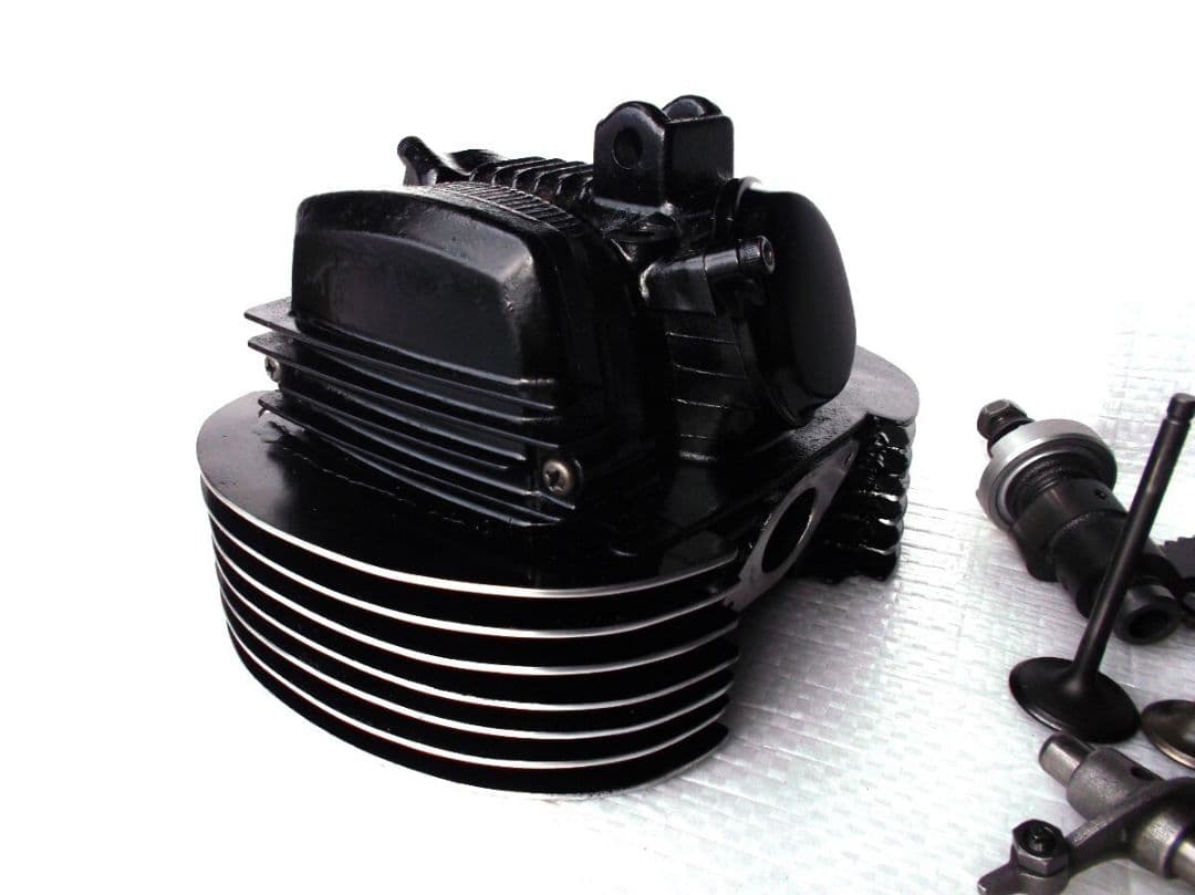 ★TW200★ビッグフィンシリンダーヘッド★TW225装着可 ★ラウンドタイプ★