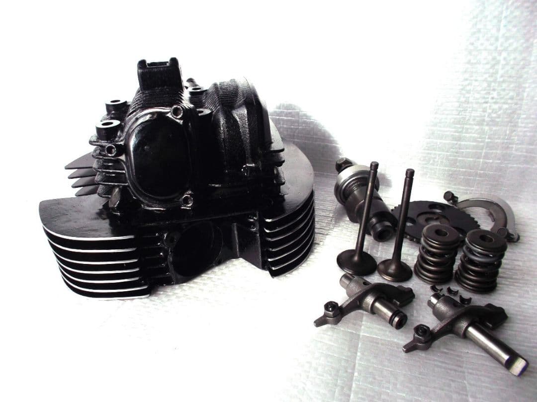 ★TW200★ビッグフィンシリンダーヘッド★TW225装着可 ★ラウンドタイプ★