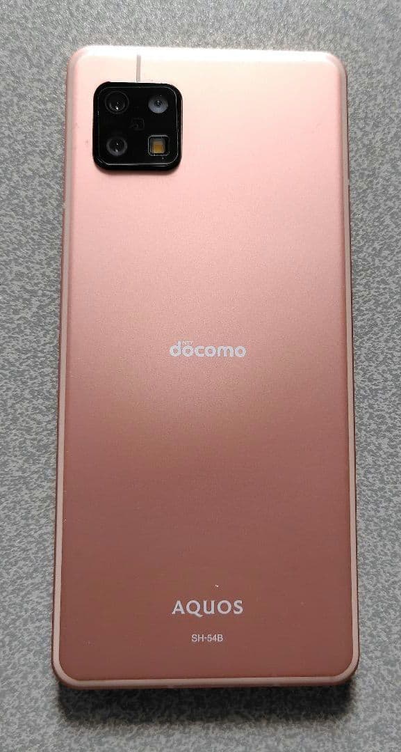 シャープ 中古 スマホ AQUOS SENSE 6 SH-54B おまけ付