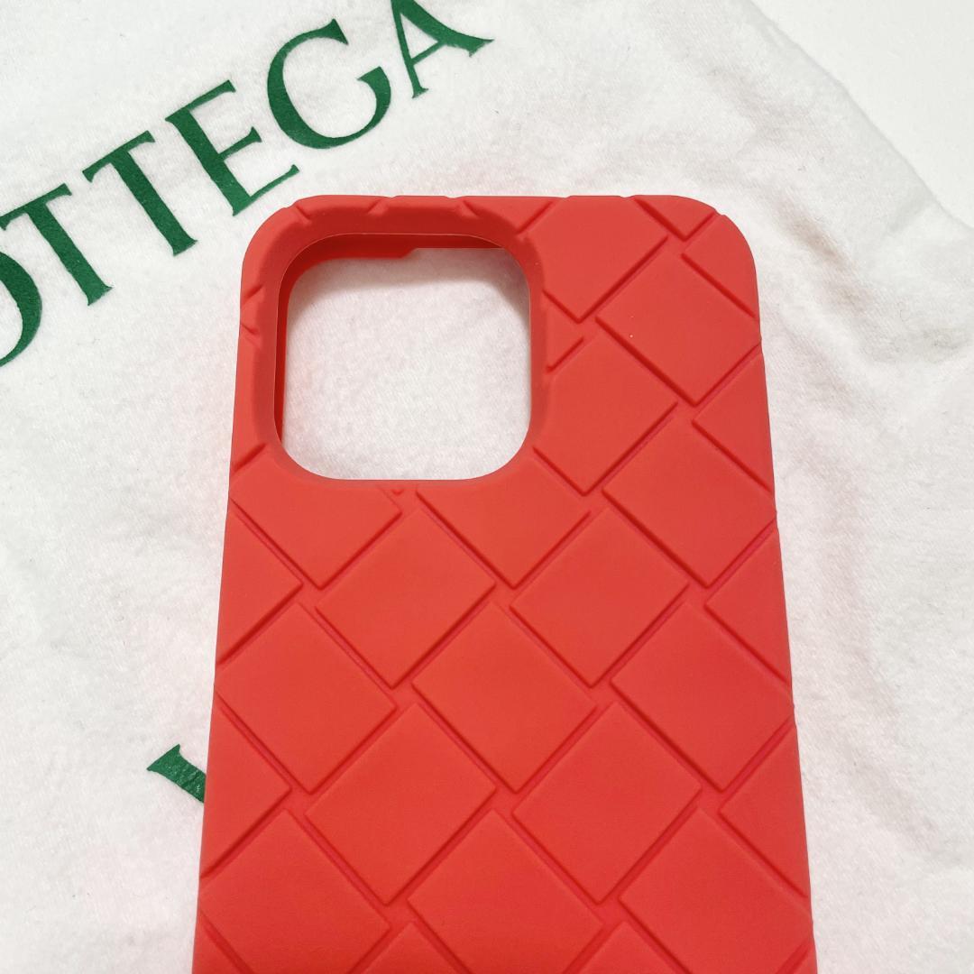 ボッテガヴェネタ iPhone13 Pro Maxケース スマホケース レッド
