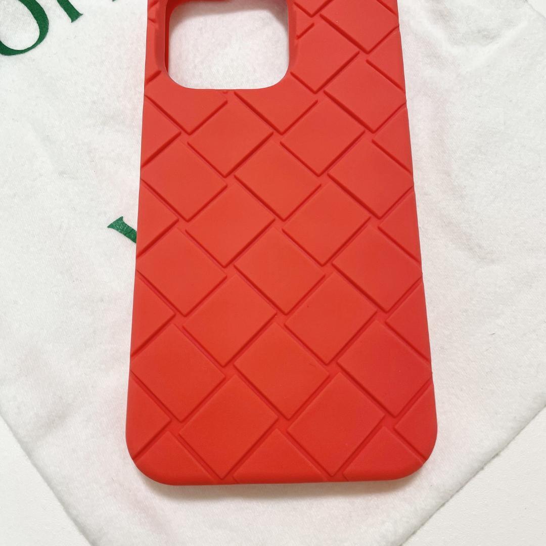 ボッテガヴェネタ iPhone13 Pro Maxケース スマホケース レッド