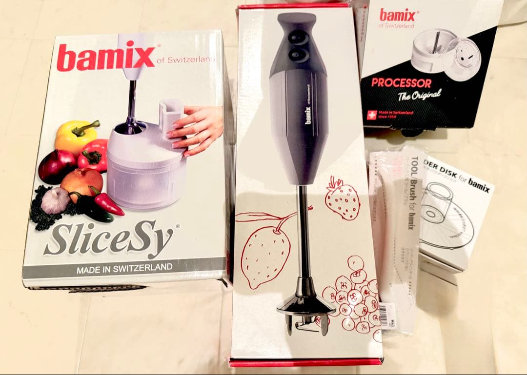 bamix バーミックス M300 フルセット シルバー／ブラック　新品未使用