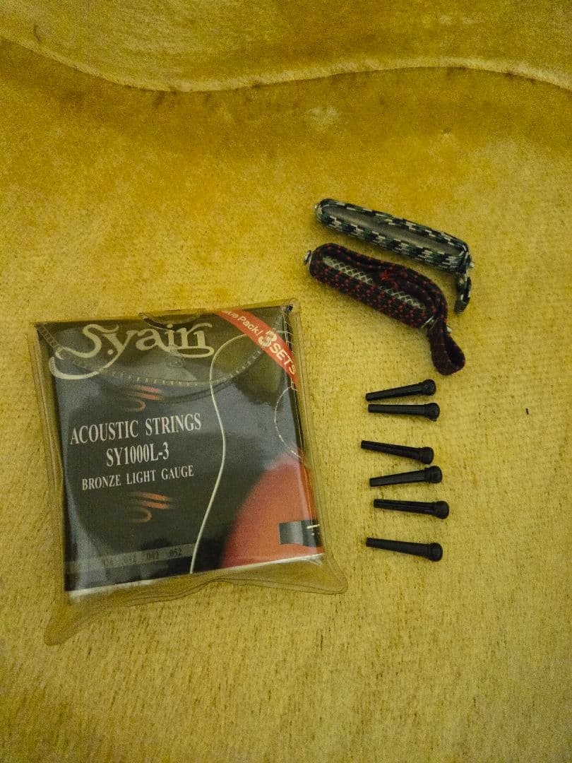 MORRIS W-40 アコースティックギター　ハードケース付き　ハカランダ