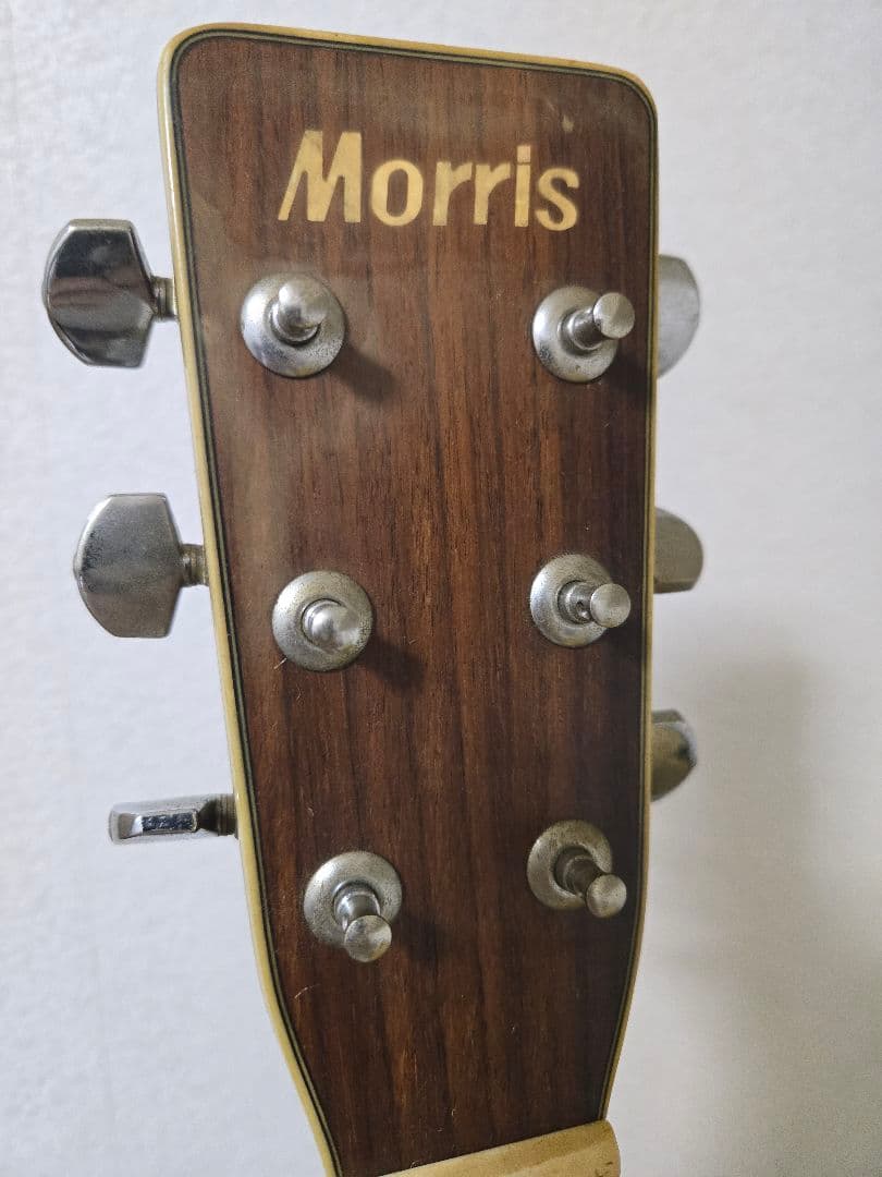 MORRIS W-40 アコースティックギター　ハードケース付き　ハカランダ