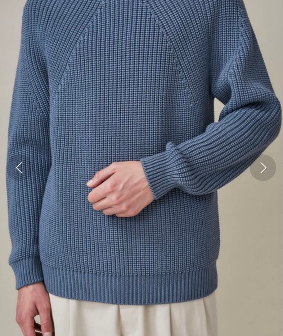 【BATONER】美品シグネチャータートルネックSIGNATURE TURTLE