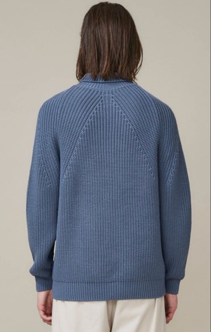 【BATONER】美品シグネチャータートルネックSIGNATURE TURTLE