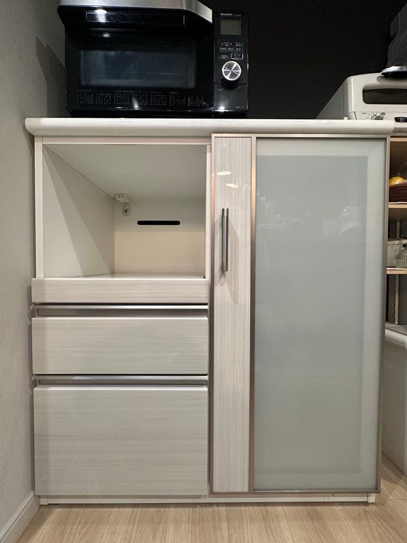 ocean【ニトリ】カウンターポスティア90WH（ホワイト）