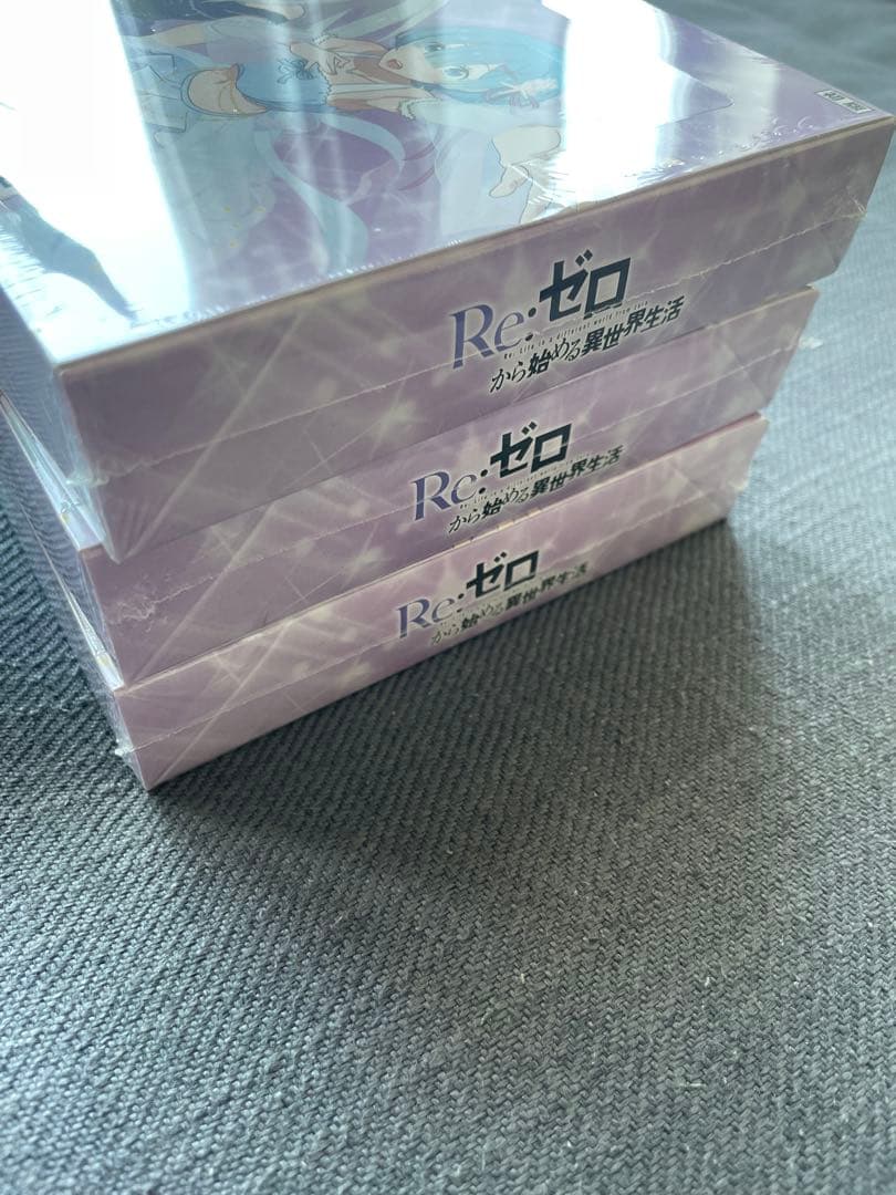 ヴァイス リゼロ 初版 6BOX シュリンク付き
