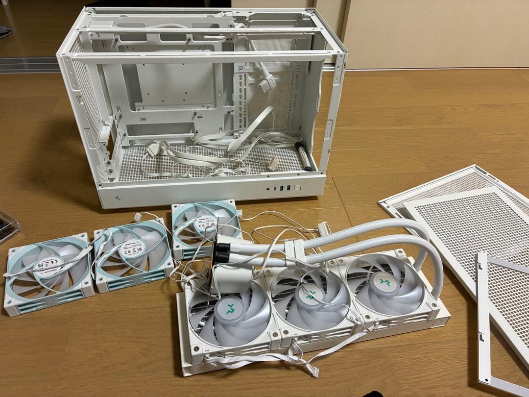 自作PC deepcoolケース&ファン