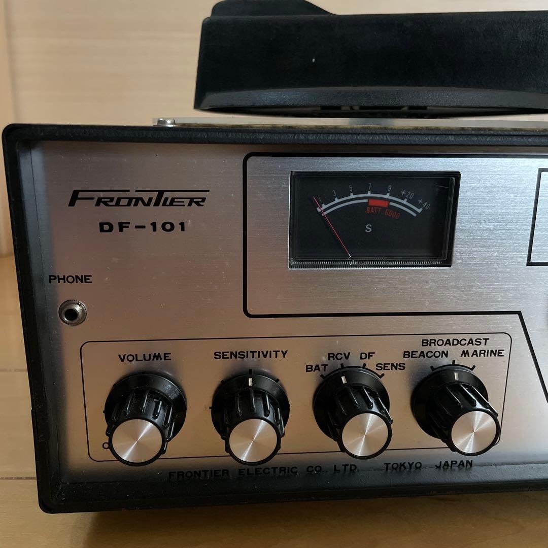 Frontier DF-101 ラジオ　トランジスタ方向探知機　受信機　ジャンク