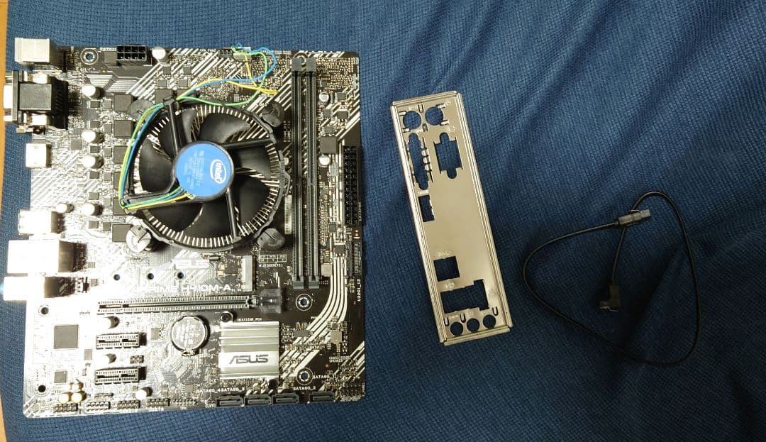 マザーボード＆CPUセット（ASUS/INTEL Corei5-10400F）