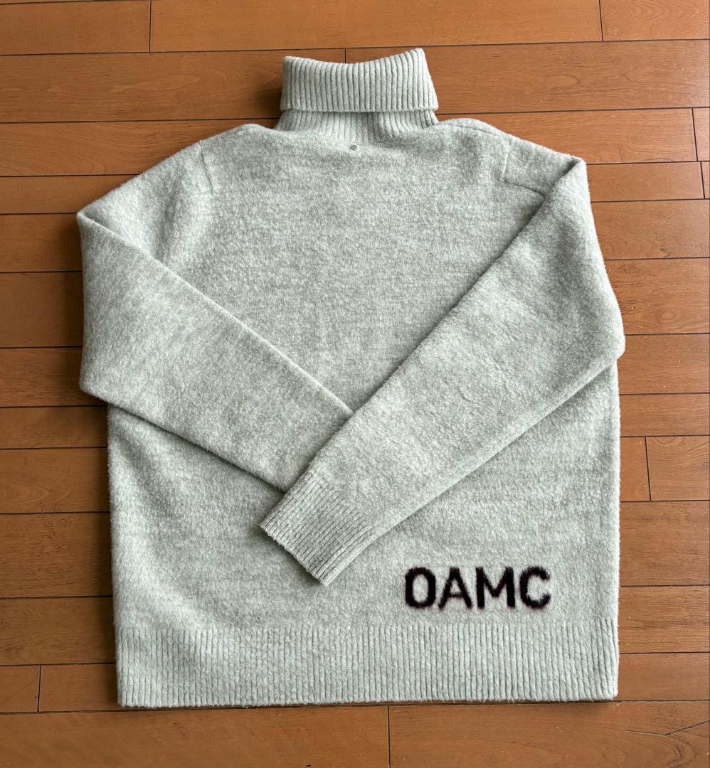RAF　OAMC　ロゴニット　ウィスラーロールネック