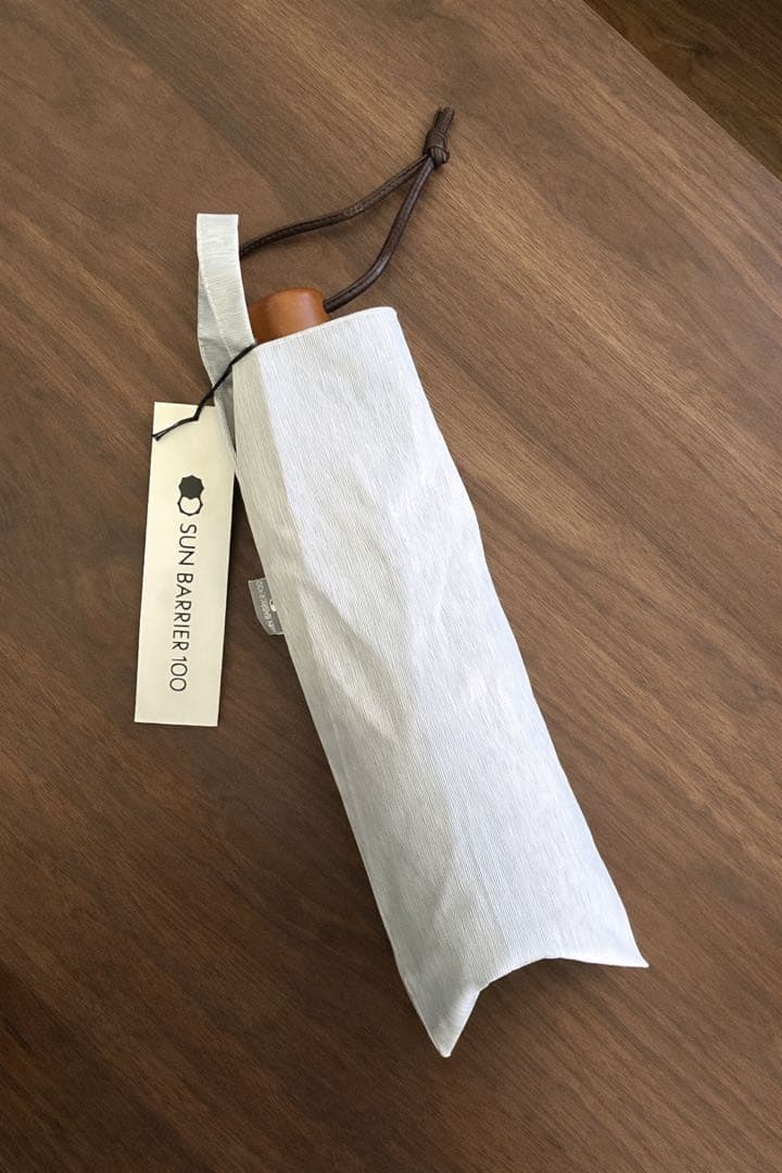 サンバリア 折りたたみ日傘 3段折 グレー