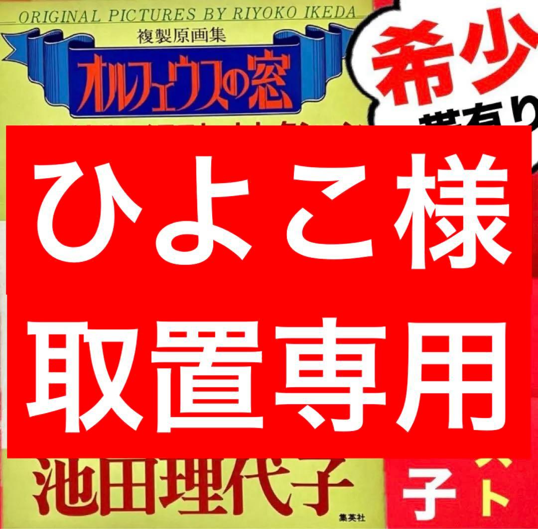 【ひよこ様取置専用】オルフェウスの窓・週刊マーガレット2冊 ぴあ 池田理代子
