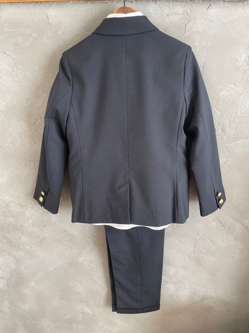 グリーンレーベルリラクシング　キッズ　スーツ　125cm ネイビー