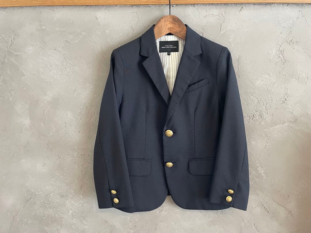 グリーンレーベルリラクシング　キッズ　スーツ　125cm ネイビー