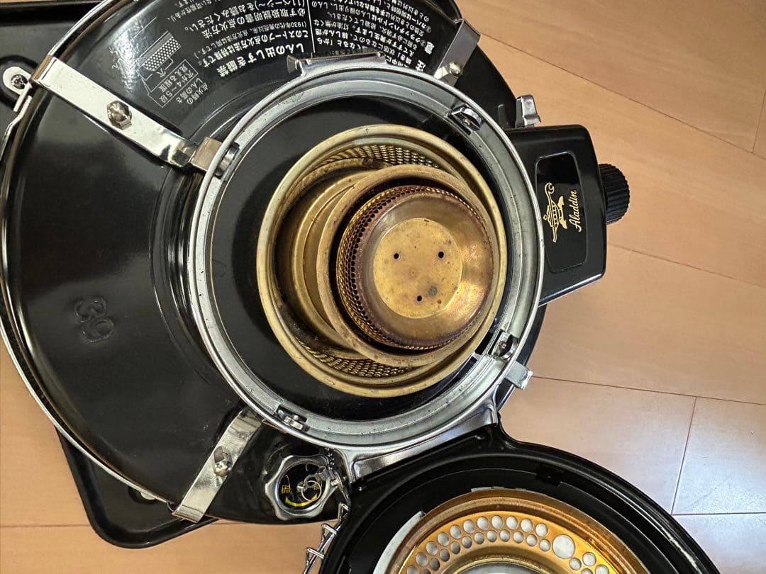 2017年製　アラジン ブルーフレーム BF3912ブラック　未使用芯付